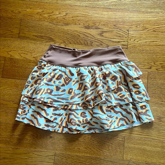Aerie Leopard Skirt - Picture 5 of 6